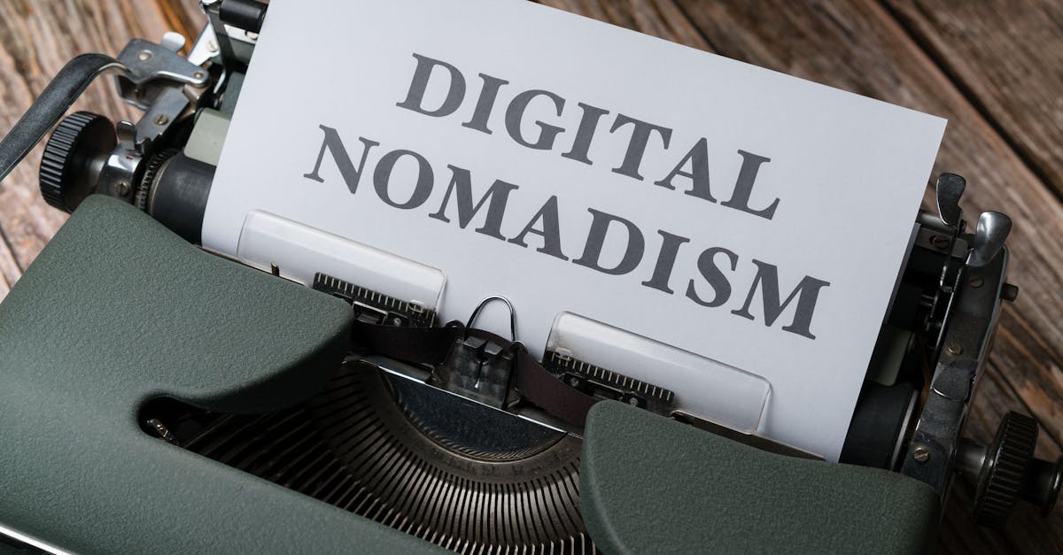 entdecken sie die welt des digitalen nomadismus: erfahren sie, wie sie ortsunabhängig arbeiten, reisen und ein freies leben führen können. praktische tipps, tools und inspiration für angehende digitale nomaden.